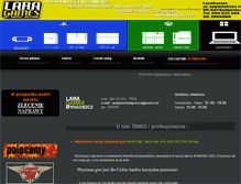 Tablet Screenshot of laragames.pl